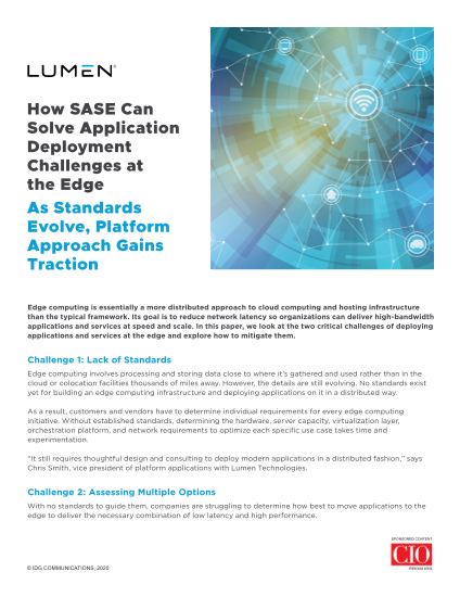 Image: How SASE Can Solve Application Deployment Challenges at the Edge